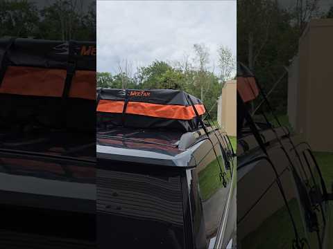 Perfect for your summer travels! Waterproof rooftop cargo carrier bag for extra storage