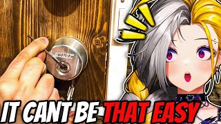 FIRST TIME WATCHING LockPickingLawyer "Unpickable Locks"