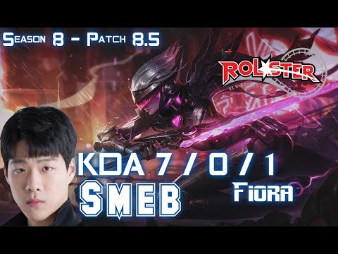 KT Smeb FIORA vs JAYCE Top - Patch 8.5 KR Ranked