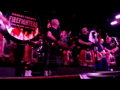 2/13/2010 Nassau County Firefighters Pipes and Drums Annual Event at Mulcahys Band video 7:8