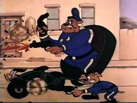 MIGHTY MOUSE in LAW & ORDER-Terrytoon 1950