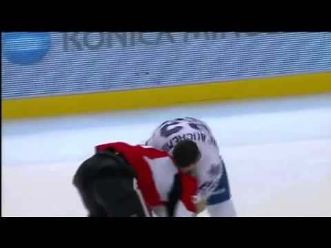 Kovalev vs Beauchemin - CBC leaves Kovalevs Mic on.avi