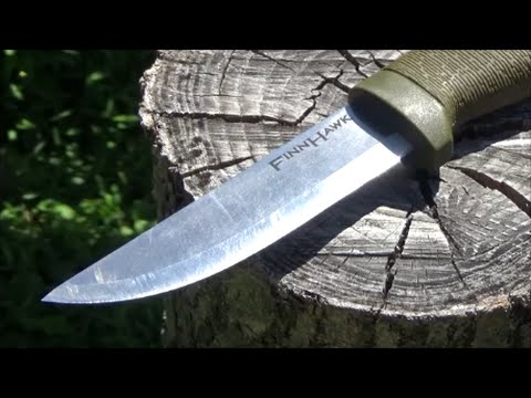 Cold Steel Finn Hawk Knife Review - $20 Mora Competitor Video