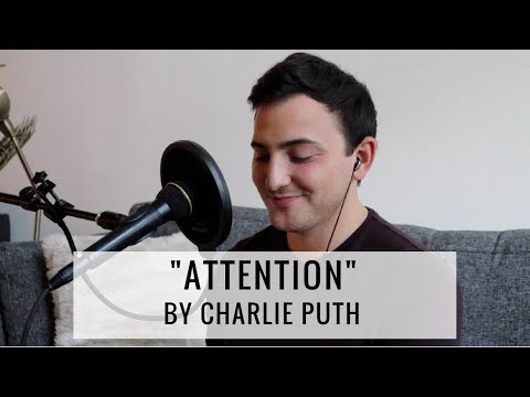 Attention - Charlie Puth | Cover by David Adam Corcos