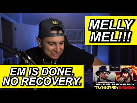 MELLY MEL DISSED EMINEM??? TRUE FIRST REACTION!!