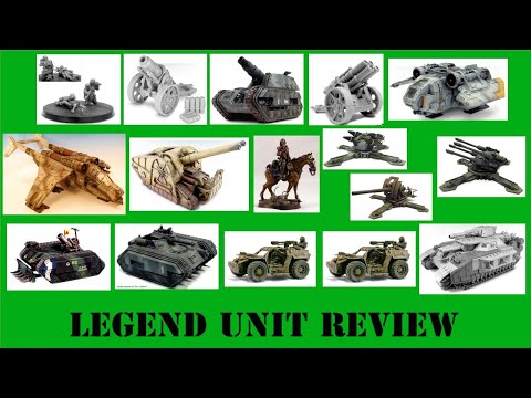 Legends Astra Militarum unit datasheet review | Part 2 of 2 | 10th edition  Warhammer 40,000