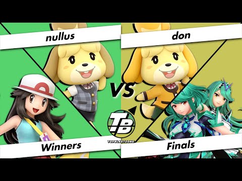 Top Blastzone 3 Winners Finals - nullus (Isabelle/Pokémon Trainer) Vs. don (Isabelle/Aegis) - SSBU