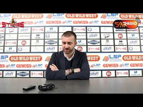 Post-partita Staff Mantova - Urania Milano con coach Di Paolantonio e Infante