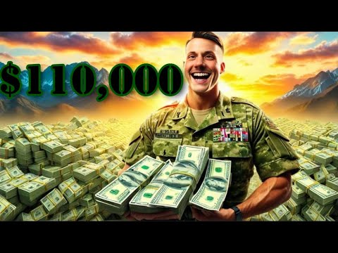 How I Got $110,000 to Join The Army