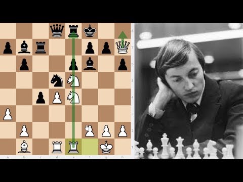 Attack And Don't Look Back, Ivkov vs Karpov, International Tournament Caracas 1970