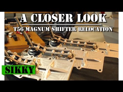 T56 Magnum Shifter Relocation Kit | SIKKY Manufacturing