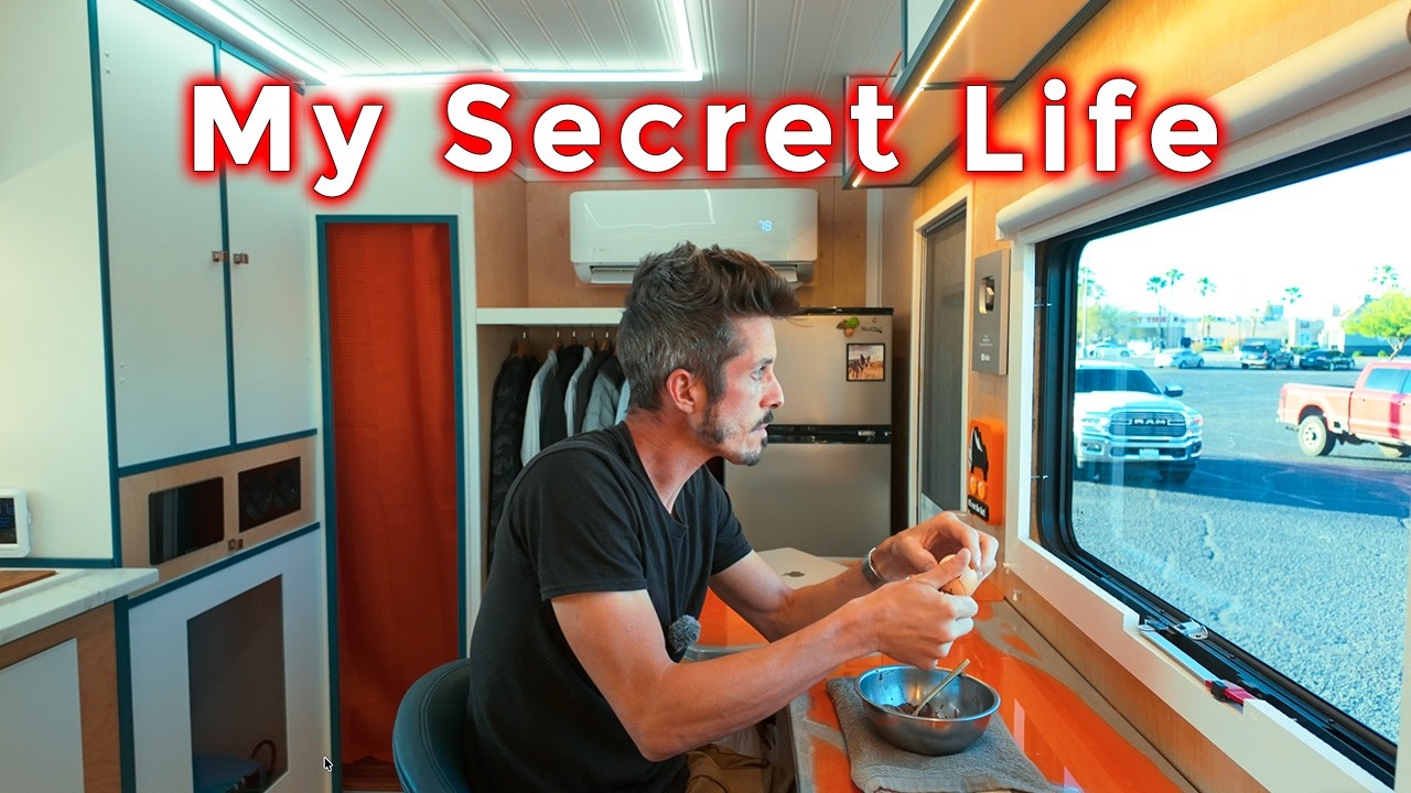 Im Living in a parking lot in my box truck tiny home