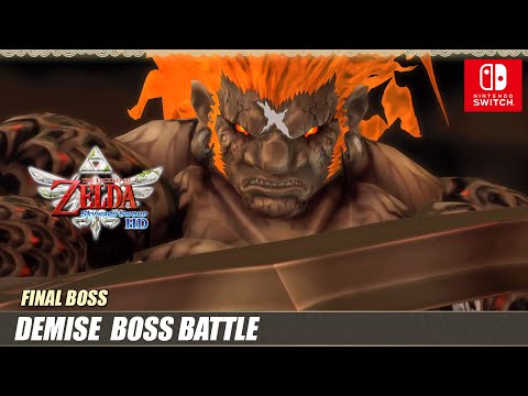 Zelda Skyward Sword HD : DEMISE Final Boss Battle (Nintendo Switch)