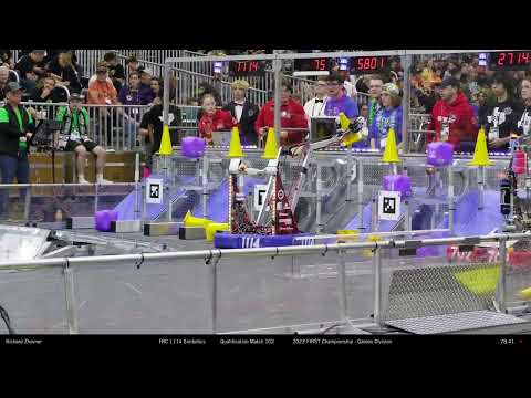 2023 GALILEO Q102  / FRC 1114 SIMBOTICS / CLEAN ROBOT VIDEO