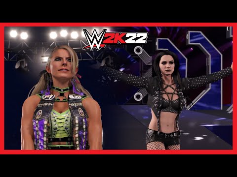 WWE 2K22 - Alexa Bliss vs Paige