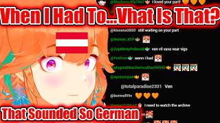 Kiara When Her German Accent Accidentally Slips Out While Speaking English