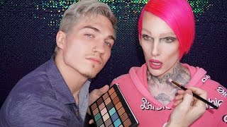 BOYFRIEND DOES MY MAKEUP | Jeffree Star