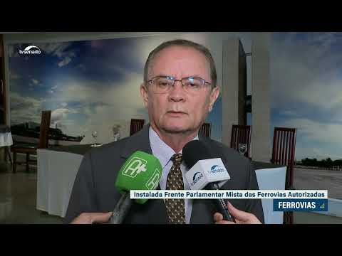 Congresso instala a Frente Parlamentar das Ferrovias Autorizadas