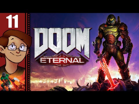 Let's Play Doom Eternal Part 11 - The Shielded Belly-Slapper