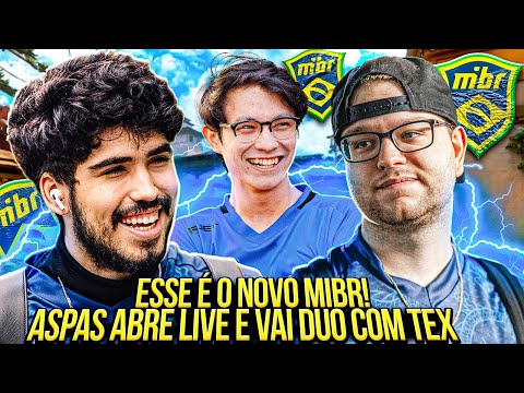 ASPAS OPENS LIVE AFTER NEWS ABOUT MIBR'S ZEKKEN, AND REVEALS ANOTHER PLAYER ON THE TEAM!