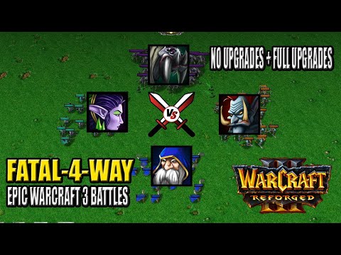 Rifleman x Troll Headhunter x Archer x Crypt Fiend (Fatal 4 Way) - Warcraft 3