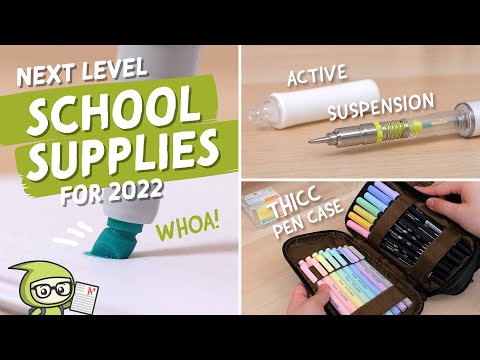 ⬆️ NEXT LEVEL School Supplies for 2022 ⬆️