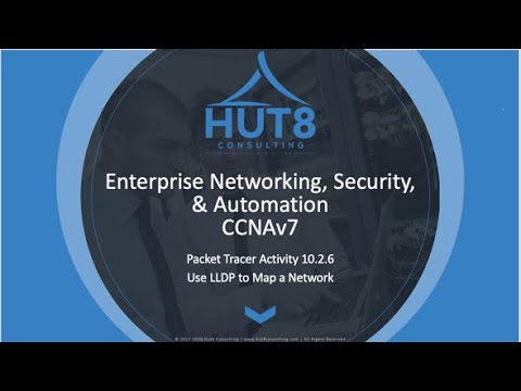 CCNAv7 - Enterprise Networking, Security, & Automation (ESNA) - Packet Tracer 10.2.6: LLDP/802.1AB