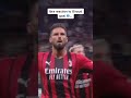 Zlatan reaction to Girouds goal for Milan 😂 #shorts