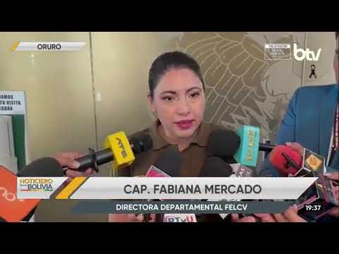 Aprehenden a presunto autor y cómplice del tercer feminicidio en Oruro