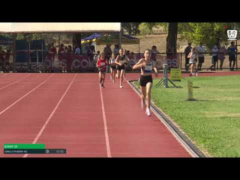 Girls U11 800m Heat 2: 2024-25 State Combined Event Championships