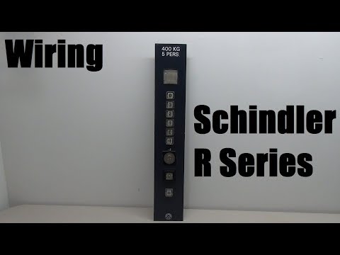 Wiring a Vintage Schindler R Series Elevator Car Panel
