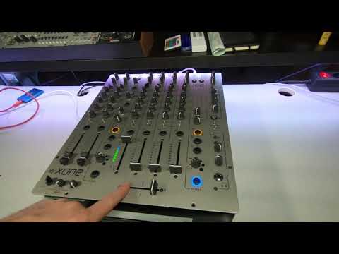 Allen and Heath Xone 96 Professional 6-Channel Analog DJ Mixer with 6+2 Channels