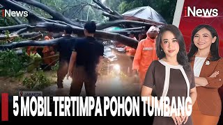 5 Mobil Tertimpa Pohon Tumbang, Pemprov Jakarta Tanggung Biaya Korban | iNews Sore (31/10)