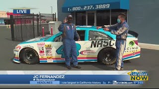 Ride in a real race car at the Nascar Racing Experience
