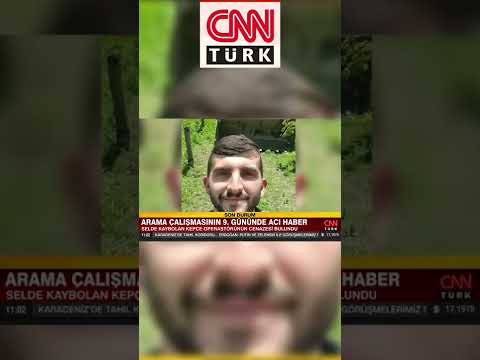 Arama &ccedil;alışmasının 9. g&uuml;n&uuml;nde acı haber! Sele kapılan kep&ccedil;e operat&ouml;r&uuml;n&uuml;n cenazesi bulundu #Shorts