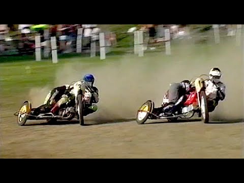 Fantastic 500cc Sidecar Grasstrack Race
