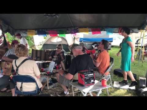 Cajun Honkeytonk with a little Miss Moonshine buckdance - Mt Airy 2017