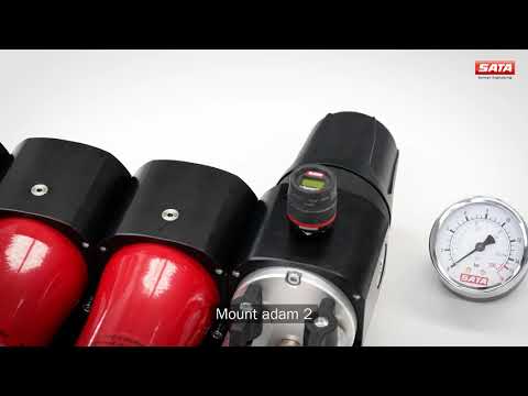 SATA filter 584 - Installation of SATA adam 2