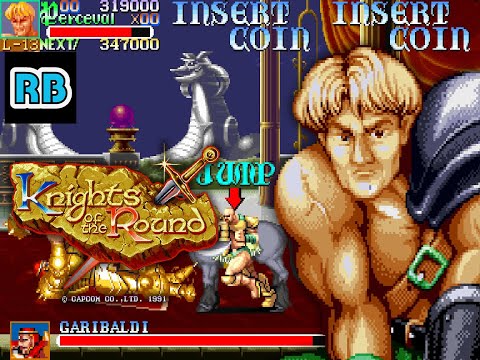 1992 [60fps] Knights of the Round (World) Speedrun 16m04s Perceval ALL