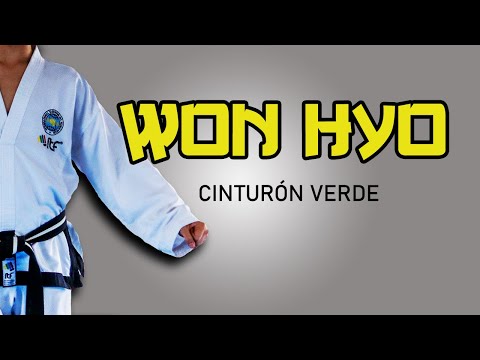 FORMA (TUL) WON HYO - Cinto Verde. TaeKwon-Do ITF (ESC. ATRA SUR)