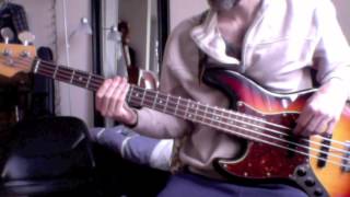 The Space Twins - TV, Music & Candy (bass cover)