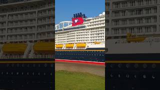 DISNEY TREASURE - Ems 👍🌊😍 #kreuzfahrtschiff #ems #disneycruiseline #disneycruises #disneycruise