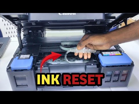 how to ink refill and ink flashing on canon printer |  Canon g2010 ink flush |  g3410 ink flush