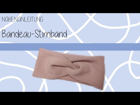Sewing a bandeau hairband | Sewing a headband for beginners | Twist Headband sewing tutorial