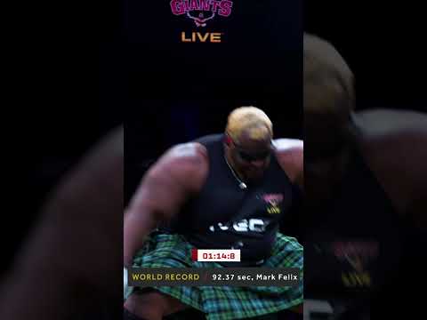 HERCULES HOLD WORLD RECORD ATTEMPTS #markfelix #herculeshold #giantslive