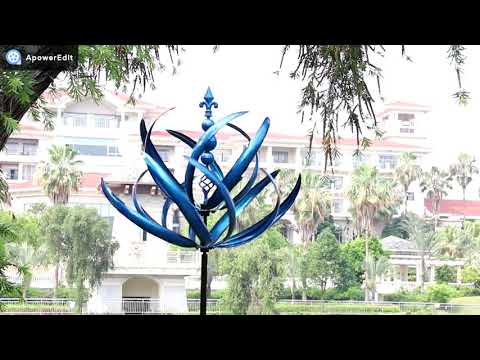 Blue Dracaena Win Wind Spinner  WWD- 016