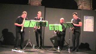 Atem Sax Quartet - Hora Staccato by G. Dinicu