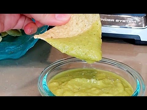 You'll Never Buy Green Salsa At The Store Again! Tomatillo Salsa + Special Ingredient @ The End! 🇲🇽