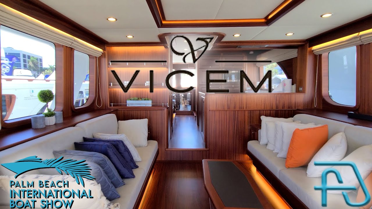 Vicem 50 Classic & 67 Cruiser at Palm Beach International Boat Show 2021