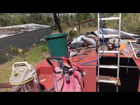 Steel Sailboat Build - Building the Coamings P4